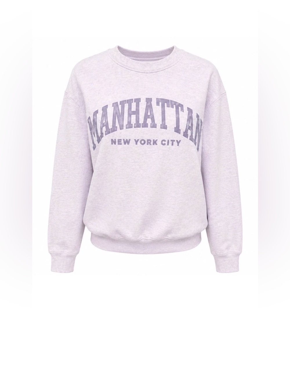 Hollister Sweatshirt Womens XS Purple Manhattan New York City